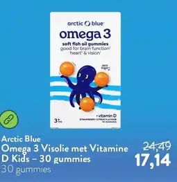 Holland & Barrett Arctic Blue Omega 3 Visolie met Vitamine D Kids aanbieding