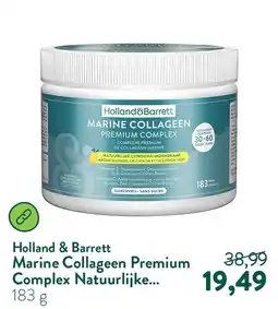 Holland & Barrett Holland & Barrett Marine Collageen Premium Complex Natuurlijke... aanbieding