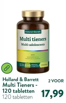 Holland & Barrett Holland & Barrett Multi Tieners aanbieding