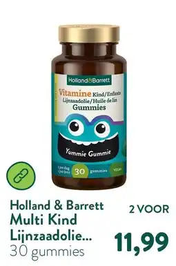 Holland & Barrett Holland & Barrett Multi Kind Lijnzaadolie... aanbieding
