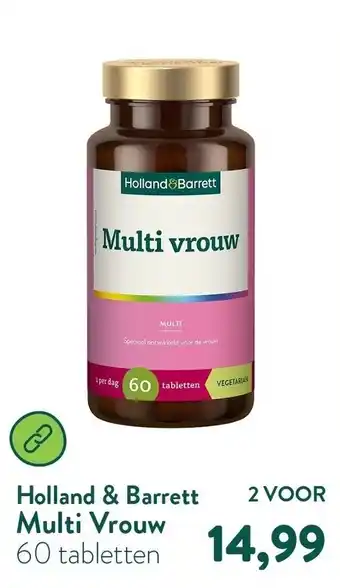 Holland & Barrett Holland & Barrett Multi Vrouw aanbieding
