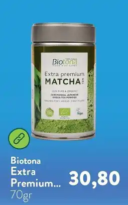 Holland & Barrett Biotona Extra Premium Matcha aanbieding