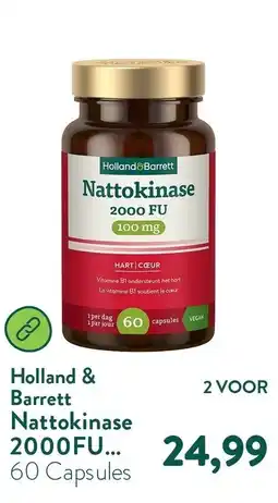 Holland & Barrett Holland & Barrett Nattokinase 2000FU aanbieding