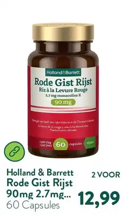 Holland & Barrett Holland & Barrett Rode Gist Rijst aanbieding
