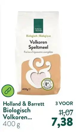 Holland & Barrett Holland & Barrett Biologisch Volkoren aanbieding