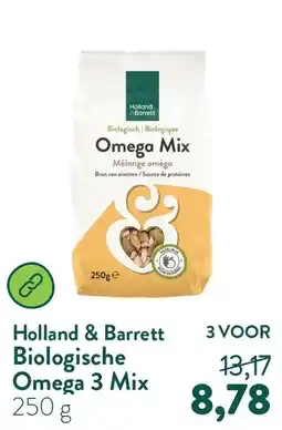 Holland & Barrett Holland & Barrett Biologische Omega 3 Mix aanbieding