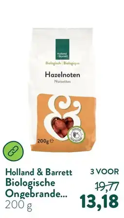 Holland & Barrett Holland & Barrett Biologische Ongebrande... aanbieding