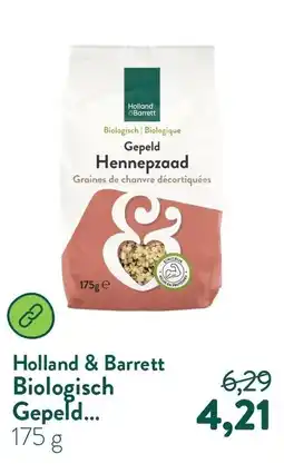 Holland & Barrett Holland & Barrett Gepeld Hennepzaad aanbieding