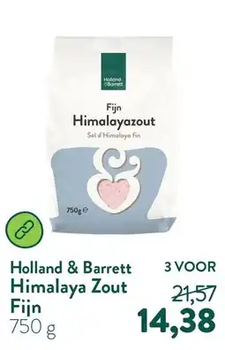 Holland & Barrett Holland & Barrett Himalaya Zout Fijn aanbieding