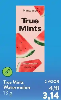 Holland & Barrett True Mints Watermelon aanbieding