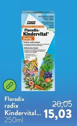 Holland & Barrett Floradix Kindervital aanbieding