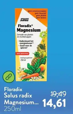 Holland & Barrett Salus Floradix Magnesium aanbieding