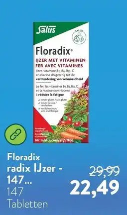 Holland & Barrett Salus Floradix aanbieding