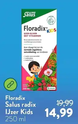 Holland & Barrett Salus Floradix Kids aanbieding