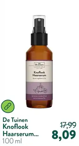 Holland & Barrett De Tuinen Knoflook Haarserum aanbieding