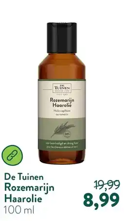 Holland & Barrett De Tuinen Rozemarijn Haarolie aanbieding