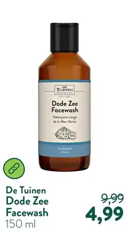 Holland & Barrett De Tuinen Dode Zee Facewash aanbieding