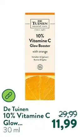 Holland & Barrett De Tuinen 10% Vitamine C Glow Booster aanbieding