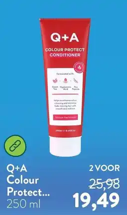 Holland & Barrett Q+A Colour Protect Conditioner aanbieding