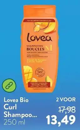 Holland & Barrett Lovea Bio Curl Shampoo aanbieding