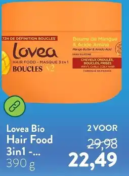 Holland & Barrett Lovea Bio Hair Food 3in1 aanbieding