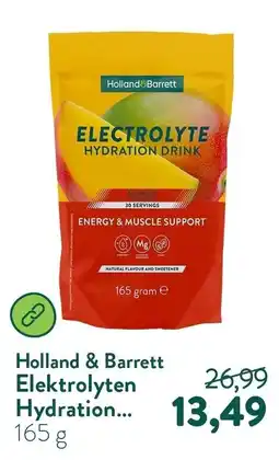 Holland & Barrett Holland & Barrett Elektrolyten Hydration... aanbieding