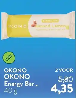 Holland & Barrett Okono energy bar aanbieding