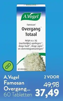 Holland & Barrett A.Vogel Famosan Overgang Totaal aanbieding