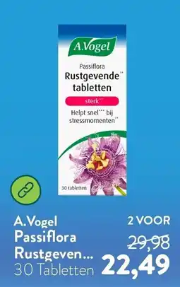 Holland & Barrett A.Vogel Passiflora Rustgevende tabletten aanbieding