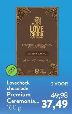 Holland & Barrett Lovechok chocolade Premium Ceremonia... aanbieding
