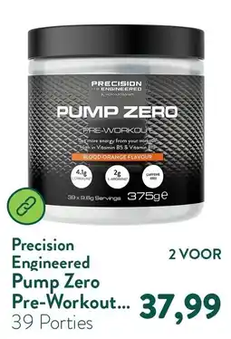 Holland & Barrett Precision Engineered Pump Zero Pre-Workout aanbieding