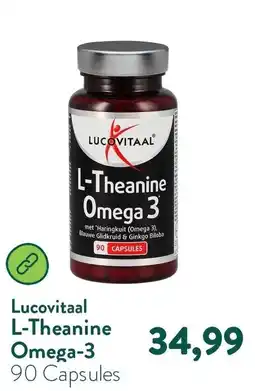 Holland & Barrett Lucovitaal L-Theanine Omega-3 aanbieding