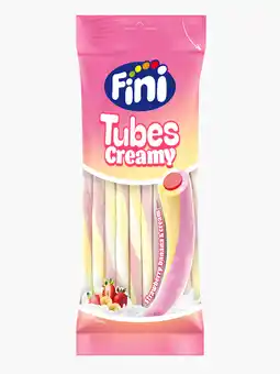 Flink Fini Creamy yoghurt aardbei tubes aanbieding