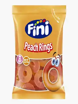 Flink Fini Peach rings aanbieding