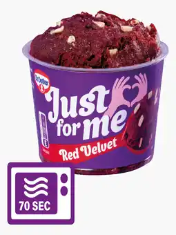 Flink Dr. Oetker Just for me red velvet mini cake aanbieding