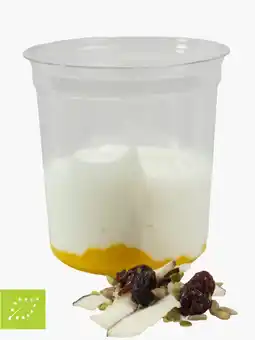 Flink Kokos yoghurt met mango en zaden aanbieding