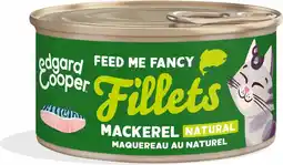 Intratuin Edgard & Cooper kattenvoer in saus Fillets adult makreel 70 g aanbieding