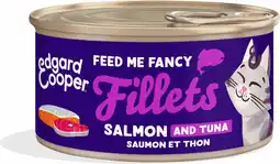 Intratuin Edgard & Cooper kattenvoer in saus Fillets adult zalm en tonijn 70 g aanbieding
