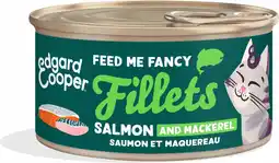 Intratuin Edgard & Cooper kattenvoer in saus Fillets adult zalm en makreel 70 g aanbieding