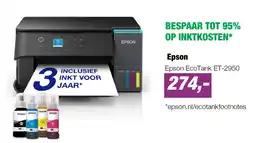 EP Epson EcoTank ET-2950 aanbieding