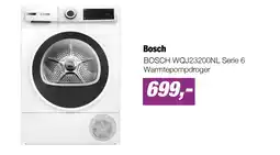 EP Bosch BOSCH WQJ23200NL Serie 6 Warmtepompdroger aanbieding