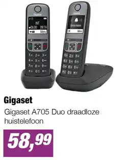 EP Gigaset A705 Duo draadloze huistelefoon aanbieding