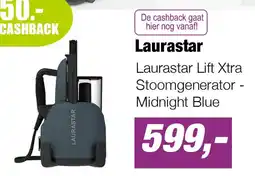EP Laurastar Lift Xtra Stoomgenerator - Midnight Blue aanbieding