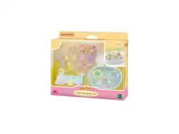 Lidl SYLVANIAN FAMILIES Drieling baby crème konijn badspeelgoed 5707 aanbieding