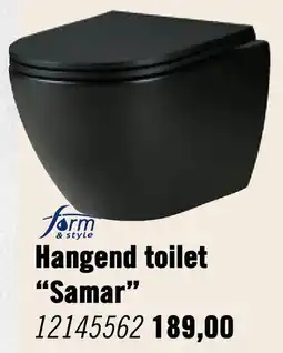 Hornbach form & style hangend toilet "samar" aanbieding