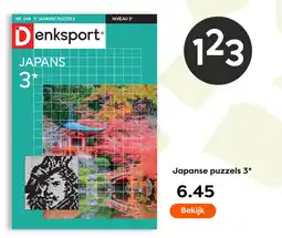 The Read Shop Denksport Japanese puzzels 3* aanbieding
