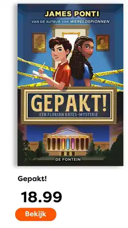 The Read Shop James Ponti Gepakt! Een Florian Bates-mysterie aanbieding