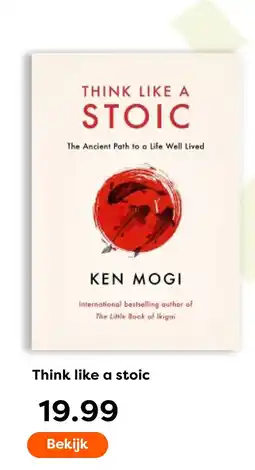 The Read Shop Think like a stoic aanbieding