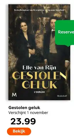 The Read Shop Elle van Rijn Gestolen geluk aanbieding