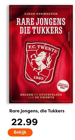 The Read Shop Linda Vermeeren Rare jongens, die Tukkers aanbieding